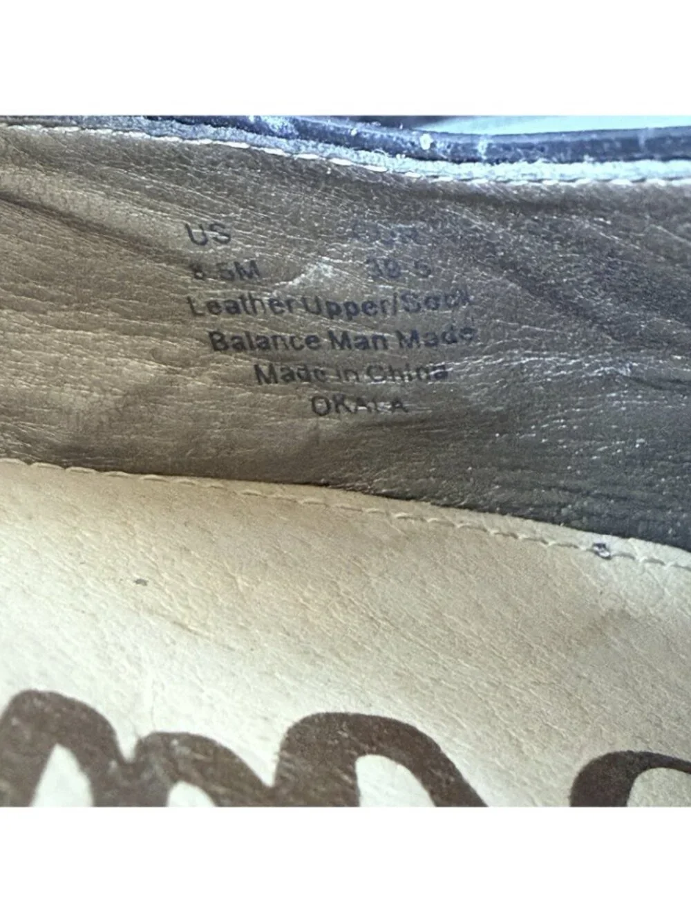 Sam Edelman Okala Croc Embossed Leather Strap Heels Black Size 8.5M - Picture 9 of 9